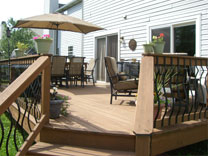 wood deck paint